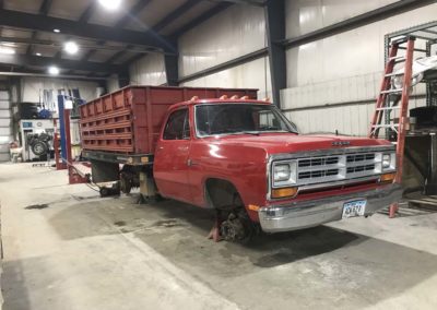 Red Dodge Pickup