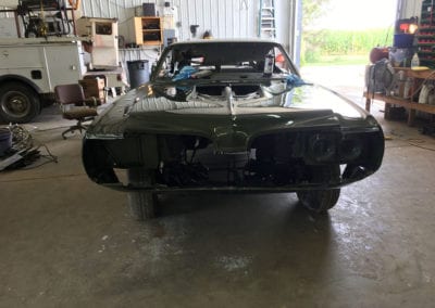1970 Super Bee during restoration at RPM Revival