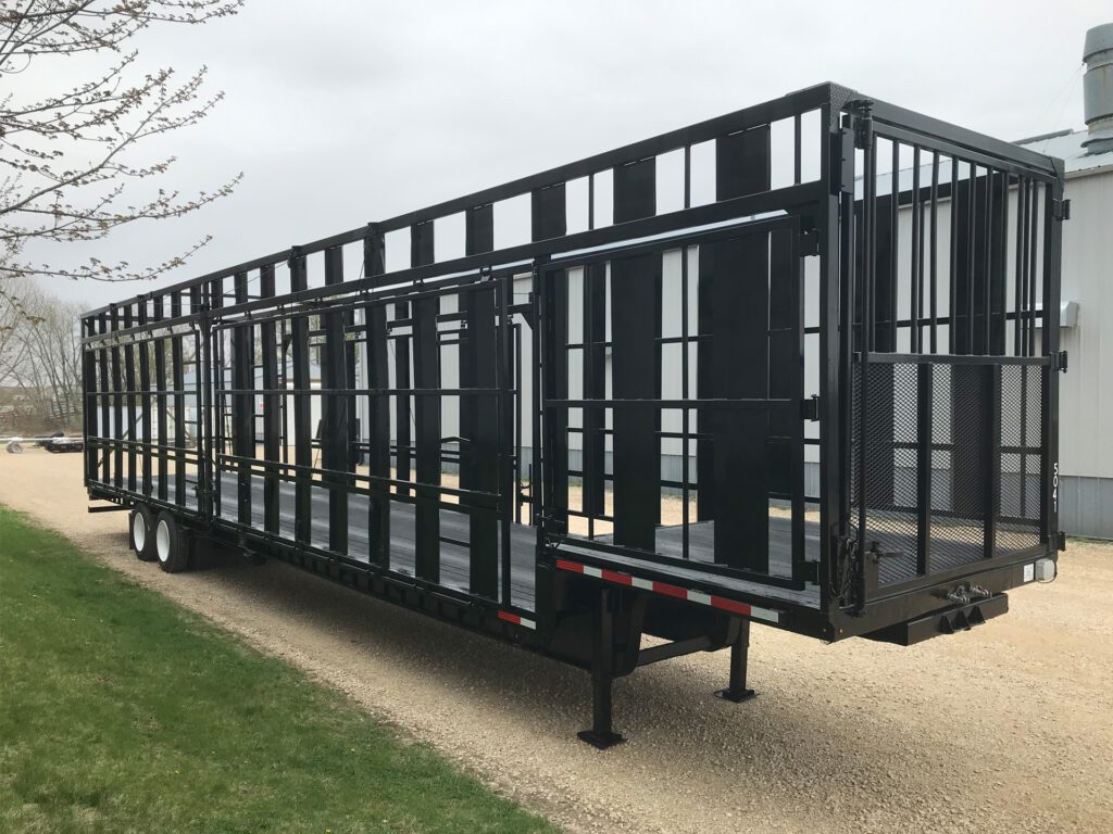 Tile trailer completed